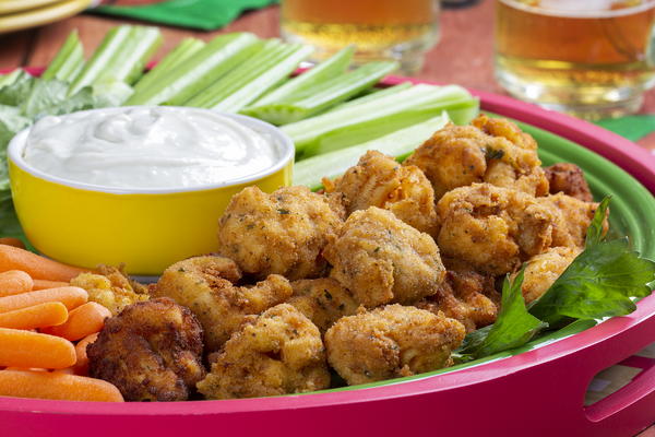 Buffalo Chicken Mac Cheese Balls