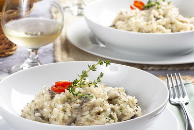 Creamy Mushroom Risotto