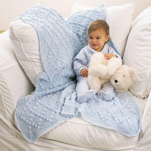 Diamond Bobble Baby Blanket Diamond Bobble Baby Blanket