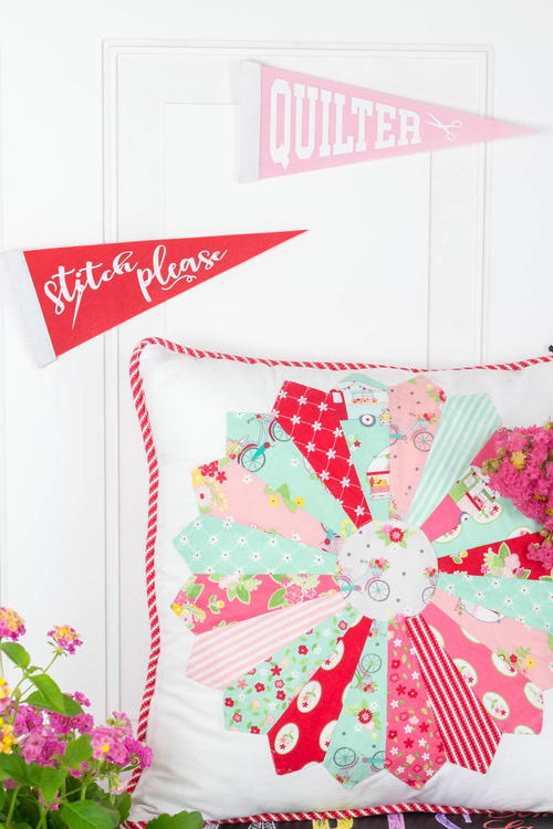 Dresden Plate Pillow Pattern Dresden Plate Pillow Pattern