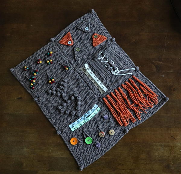 Fidget/Sensory Blanket for Alzheimer's Fidget/Sensory Blanket for Alzheimer's