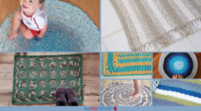 26 Creative Crochet Rug Patterns