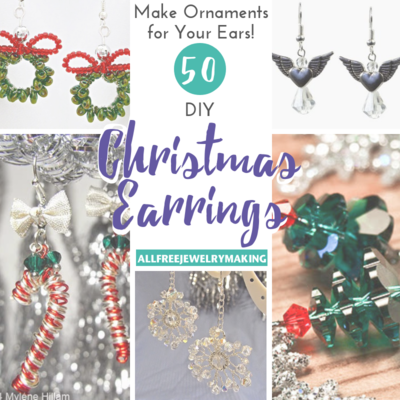Make Ornaments for Your Ears 50 DIY Christmas Earrings