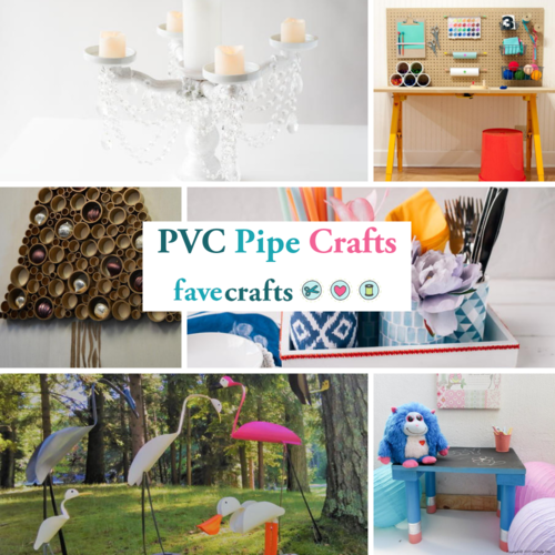 6 PVC Pipe Crafts