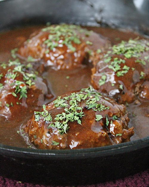 Easy Salisbury Steak Easy Salisbury Steak
