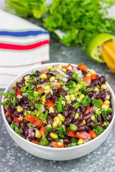 Easy Black Bean Salad Easy Black Bean Salad