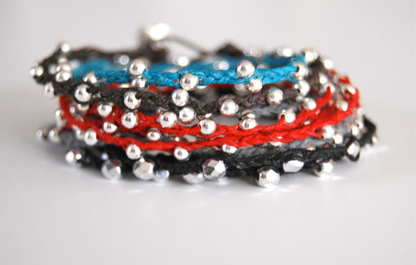 Irish Linen Wrap Bracelet Irish Linen Wrap Bracelet