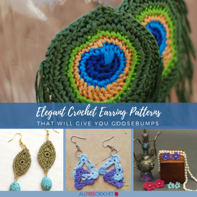 32 Elegant Crochet Earring Patterns That Will Give You Goosebumps