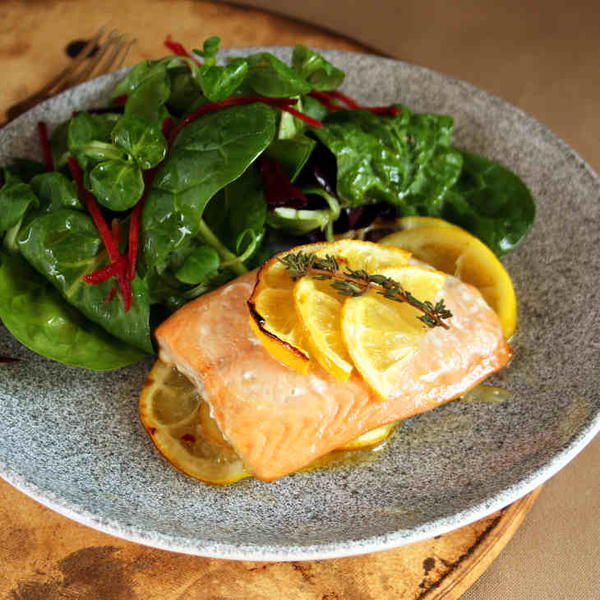 AIP Baked Lemon Salmon Recipe AIP Baked Lemon Salmon Recipe