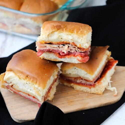 Pull Apart Italian Sliders Pull Apart Italian Sliders