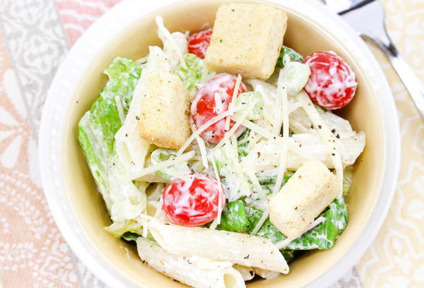 Caesar Pasta Salad Caesar Pasta Salad