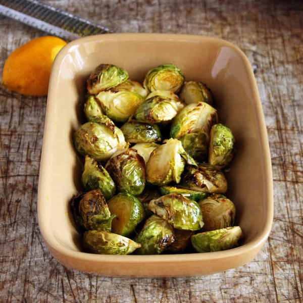 AIP Garlic-Roasted Brussels Sprouts Recipe AIP Garlic-Roasted Brussels Sprouts Recipe