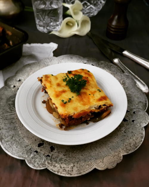 Layered Greek Moussaka Layered Greek Moussaka