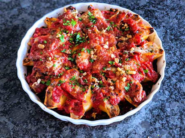 Baked Pasta Shells Baked Pasta Shells