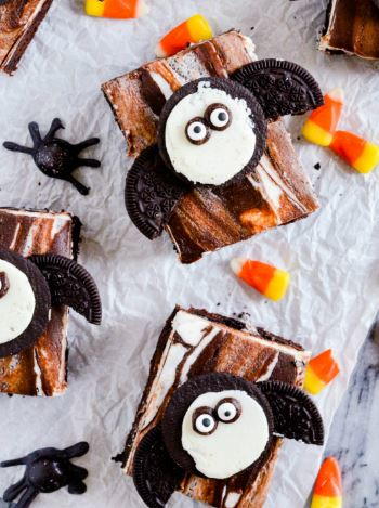 Spooky Bat Brownies Spooky Bat Brownies
