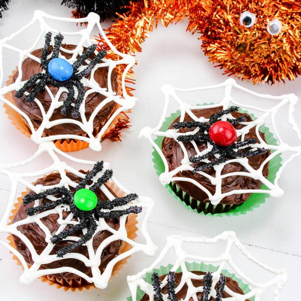 Spider Web Cupcakes Spider Web Cupcakes