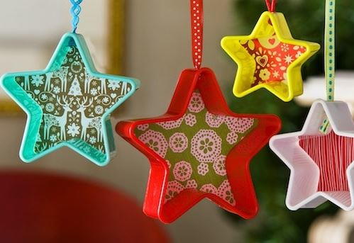 Quick Dollar Store Cookie Cutter Ornaments