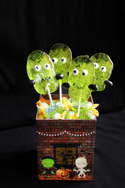 Frankenstein Jolly Rancher Suckers Frankenstein Jolly Rancher Suckers