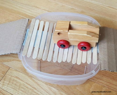 Duct Tape and Craft Stick Bridge Duct Tape and Craft Stick Bridge