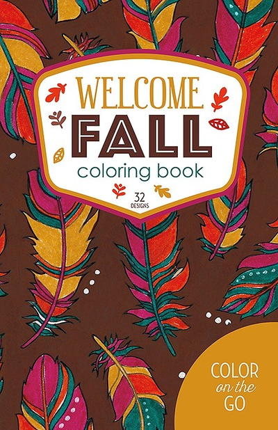 Welcome Fall Colors Adult Coloring Book