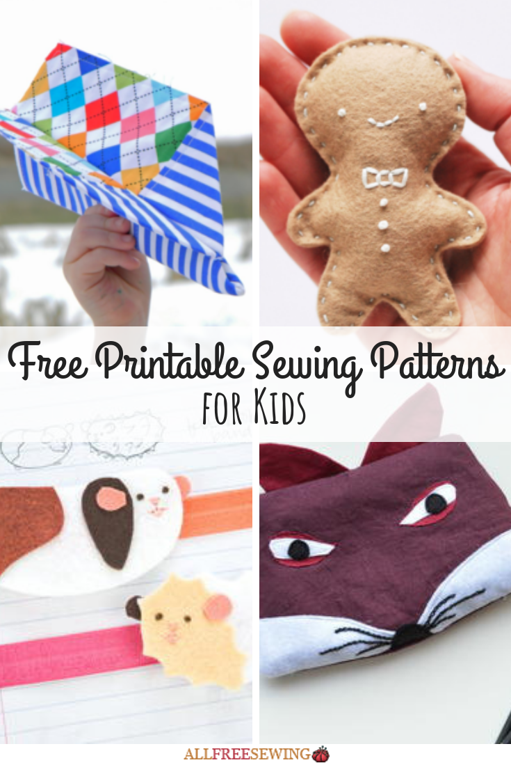 45 Free Printable Sewing Patterns For Kids Allfreesewing Com