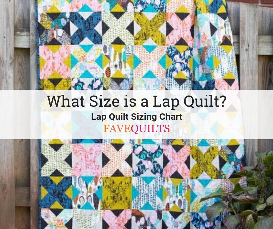 Lap Blanket Size Chart