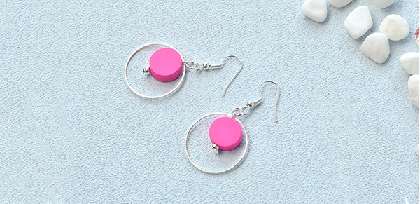 Pink Loop Earrings Pink Loop Earrings