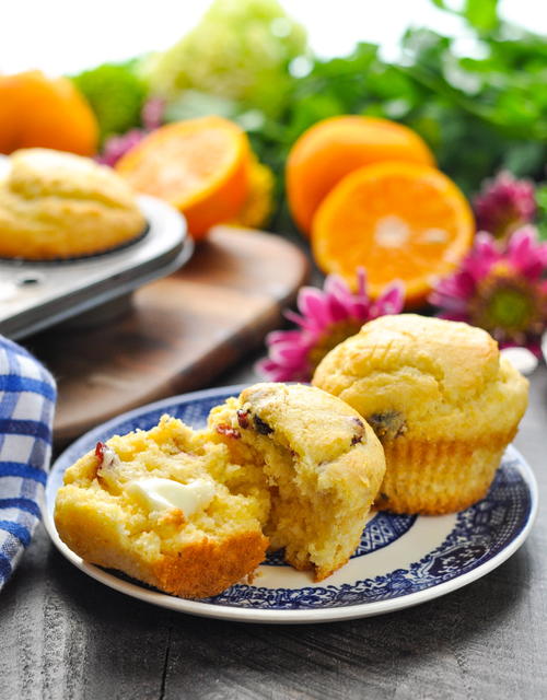 Cranberry Orange Corn Muffins Cranberry Orange Corn Muffins