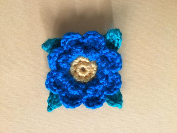 Flowers for a Granny Square Flowers for a Granny Square