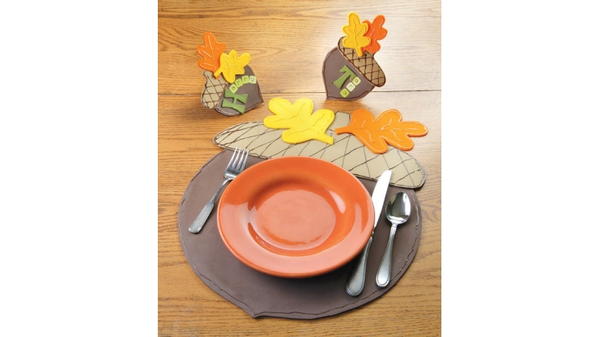 Kid Friendly Acorn Placemat Project Kid Friendly Acorn Placemat Project