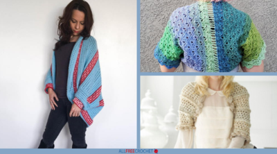 42 Free Crochet Shrug Patterns