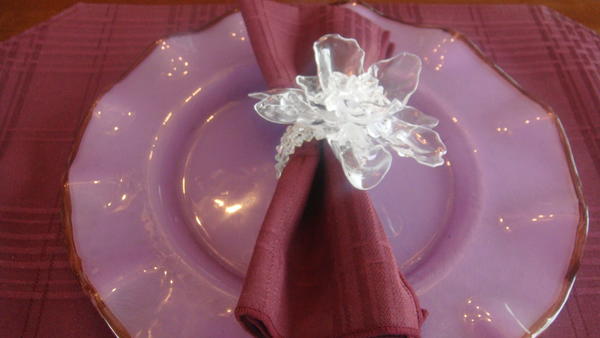 Spoon Flower Napkin Ring