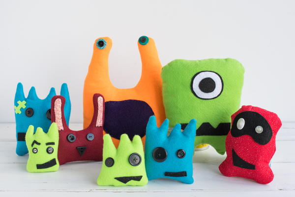 Kid-Friendly Felt Monsters Kid-Friendly Felt Monsters