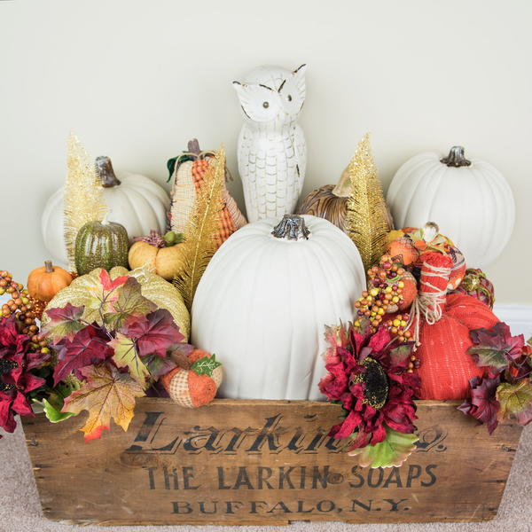 Easy Fall Home Decor Tutorial Easy Fall Home Decor Tutorial