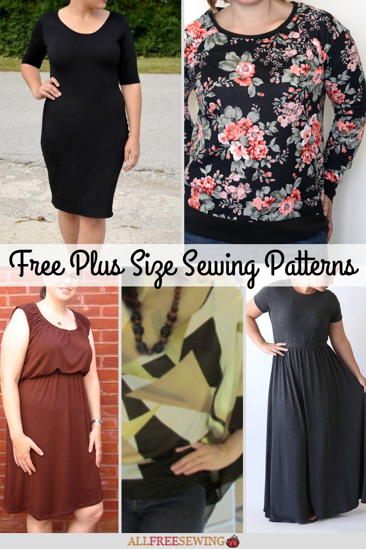 23 Fabulous And Free Plus Size Sewing Patterns Allfreesewing Com