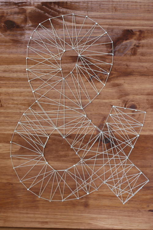 Anthropologie Inspired String Letters Anthropologie Inspired String Letters