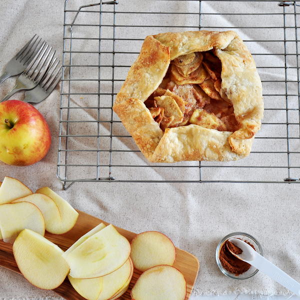 Rustic Apple Crostata Rustic Apple Crostata