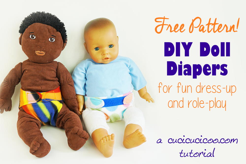 Easy Doll Diapers With Free Pattern AllFreeSewing Com