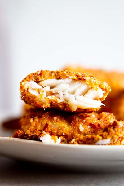 Low Carb Oven Fried Fish