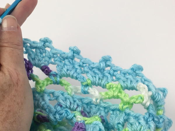 Picot Edged Baby Hat Picot Edged Baby Hat