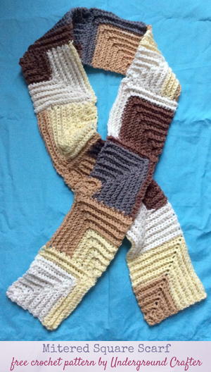 Mitered Square Scarf Mitered Square Scarf