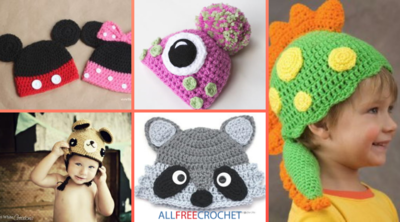 35 Crochet Animal Hat Patterns