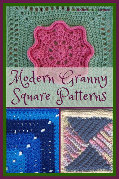 Modern Granny Square Patterns Modern Granny Square Patterns