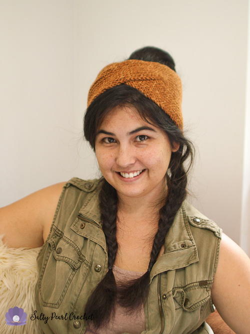 Twisted Boho Crochet Headwrap