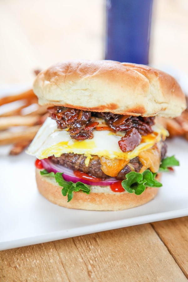 Breakfast Burger Breakfast Burger