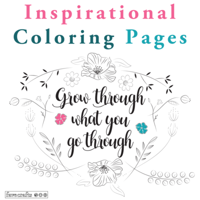 38 Inspirational Coloring Pages