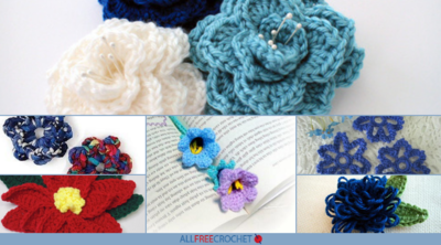 20+ Winter Flower Crochet Patterns