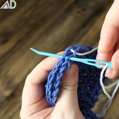 Stitching Together Crochet Pieces