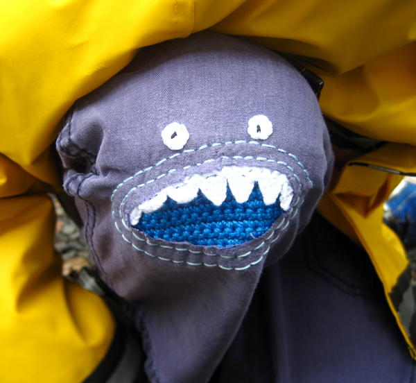 Crochet Monster Knee Patch Crochet Monster Knee Patch