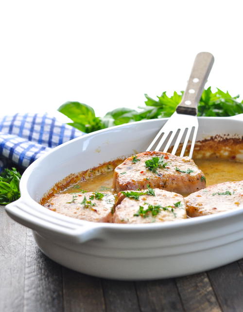 Dump-and-Go 4-Ingredient Baked Pork Chops Dump-and-Go 4-Ingredient Baked Pork Chops